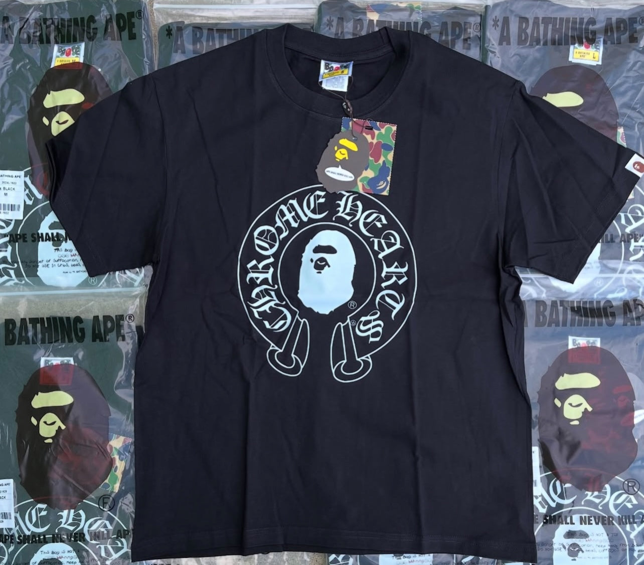 BAP3 x CHROME HEARTS T-SHIRT