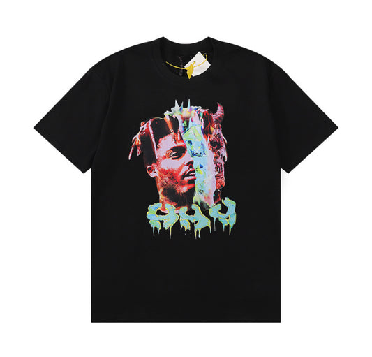 Vlone x Juice WRLD Acid T-Shirt 'Black