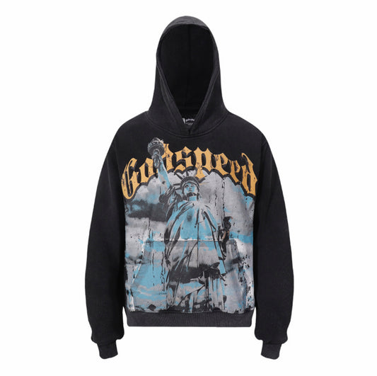GODSPEED MENS CHROME LIBERTY HOODIE