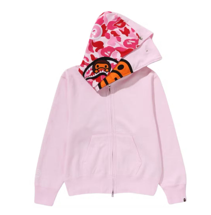 BAP3 Women’s Milo Shark Full Zip Double Hoodie