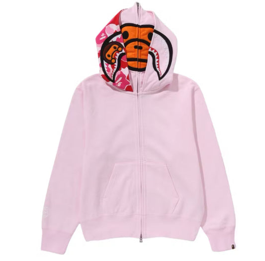 BAP3 Women’s Milo Shark Full Zip Double Hoodie